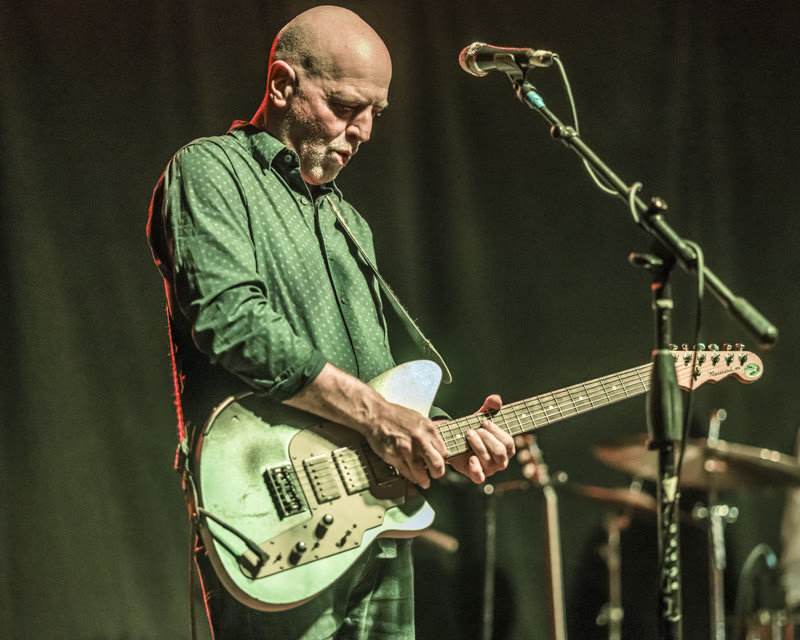 Buster Bohannon playing lead guitar